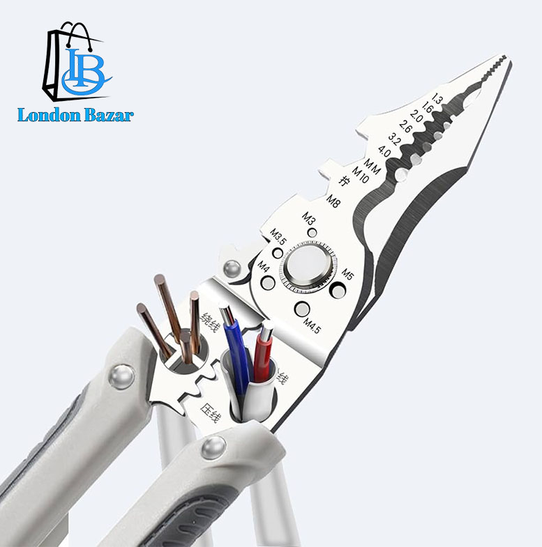 Multifunctional Wire Stripper Crimper Cable Cutter Pliers