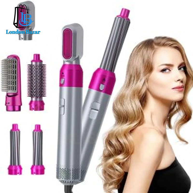 5 IN 1 Hair Straightener Brush