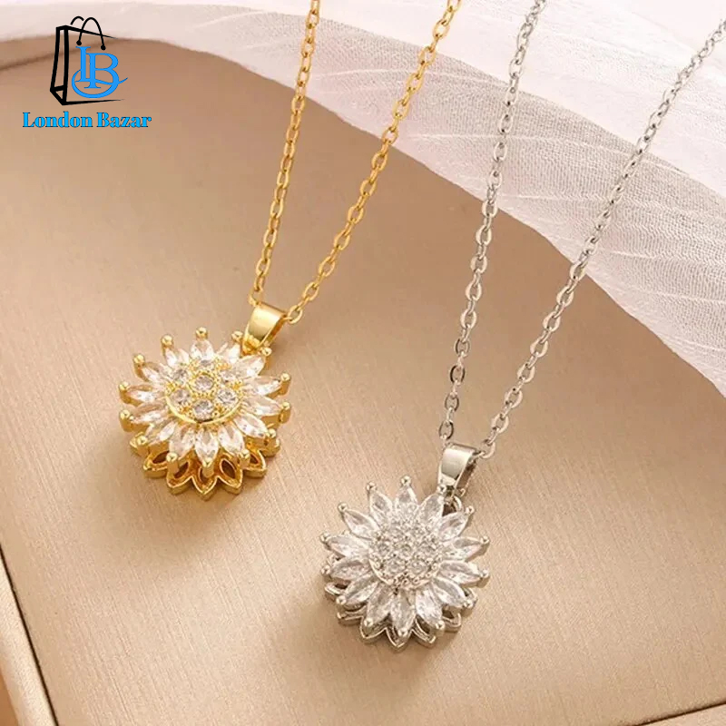 SPINNER SUNFLOWER নেকলেস