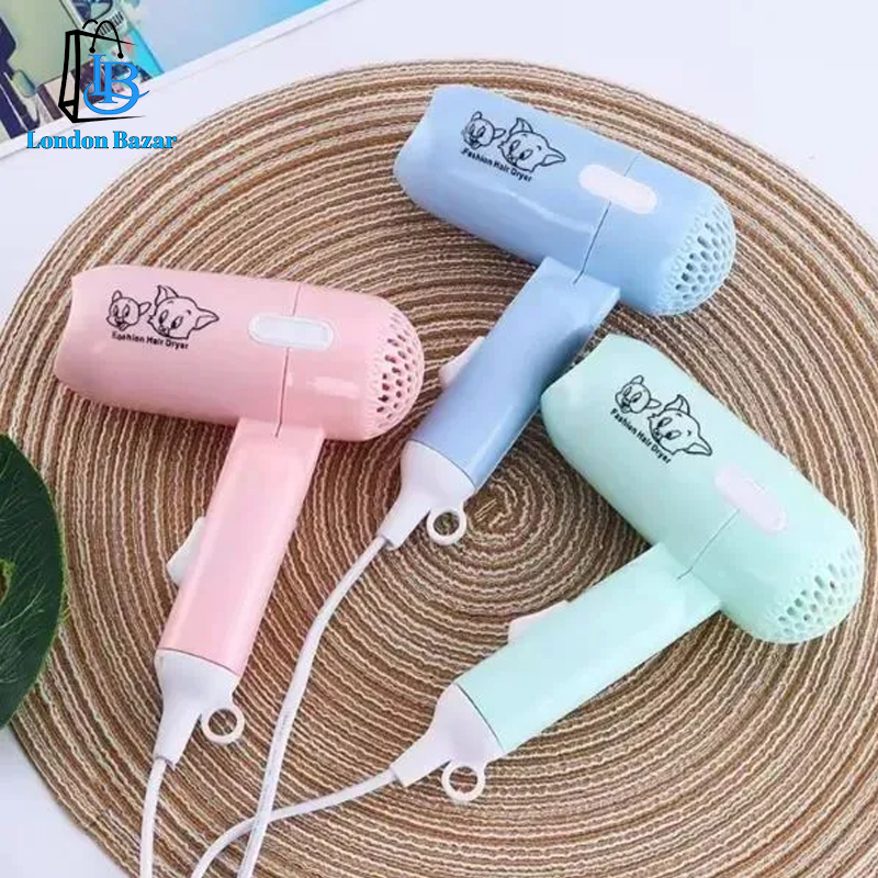 Portable mini hair dryer multicolor